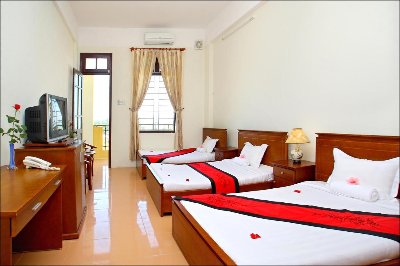 Cua Dai Beach Hotel View Beach & River An Luong المظهر الخارجي الصورة
