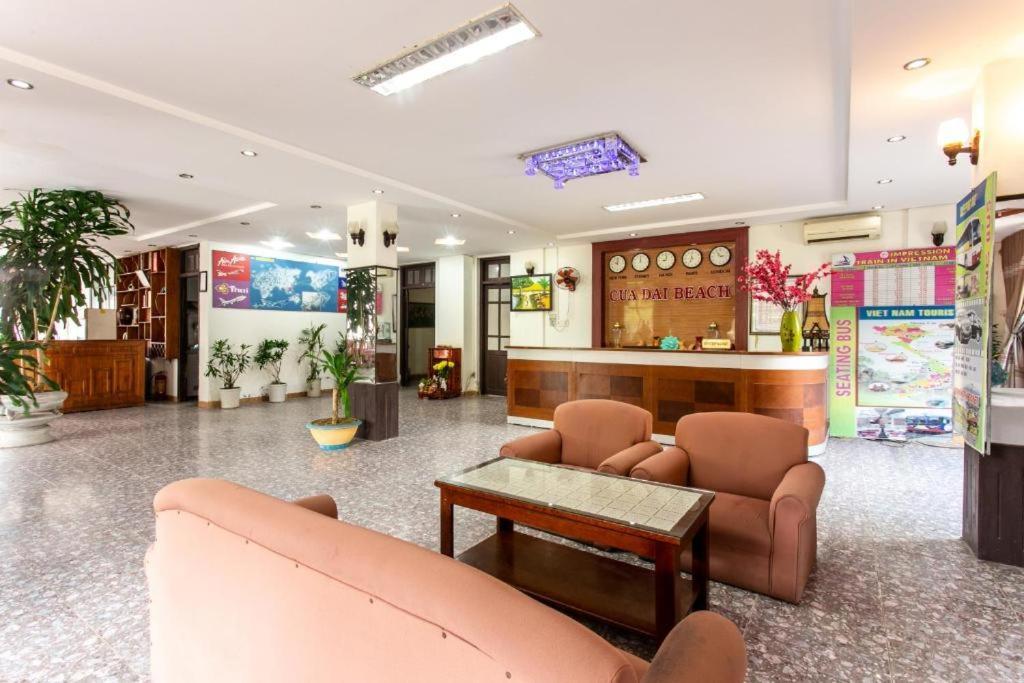Cua Dai Beach Hotel View Beach & River An Luong المظهر الخارجي الصورة