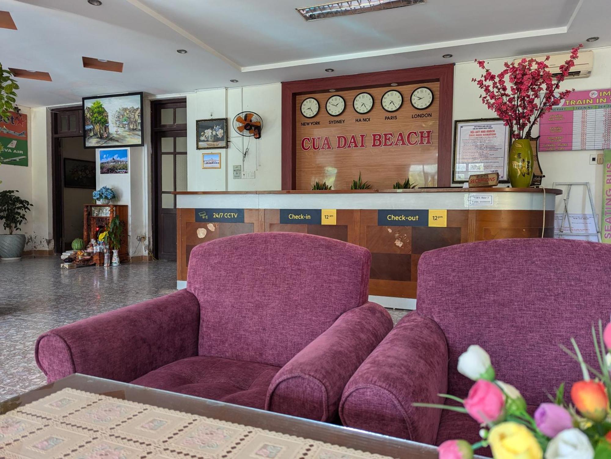 Cua Dai Beach Hotel View Beach & River An Luong المظهر الخارجي الصورة